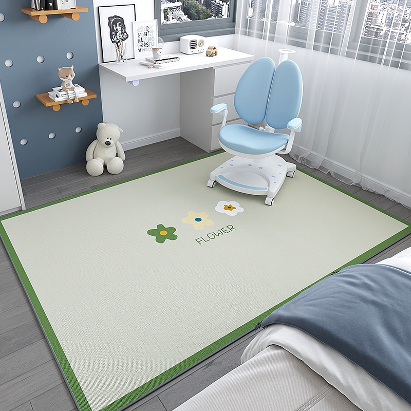 Alfombra infantil silla de computadora estera antideslizante área de lectura escritorio estudio mesa de estudio sala de estar dormitorio colchón junto a la cama image 21