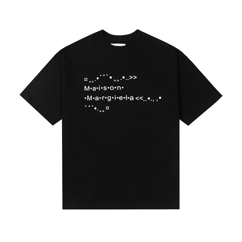 24SS 新デジタルパターンラウンドネックメンズとレディースのトレンディな半袖コットンカジュアル T シャツシリーズ|undefined