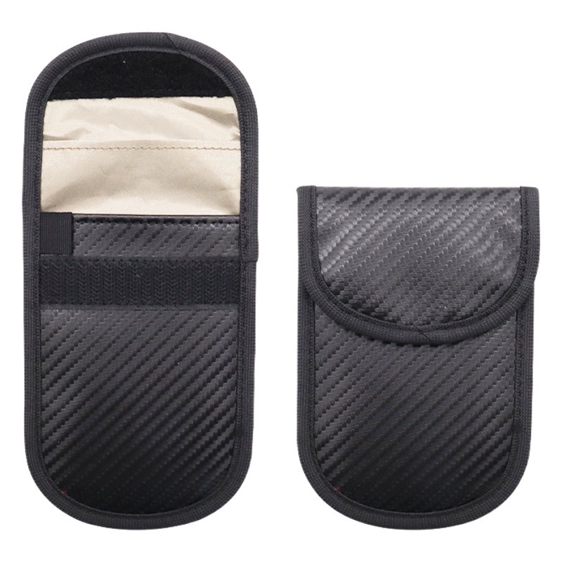 Противоугонное углеродное волокно трансграничный Amazon RFID антимагнитное радиационное авто ключ мешок Фарадея экранированный мешок умный