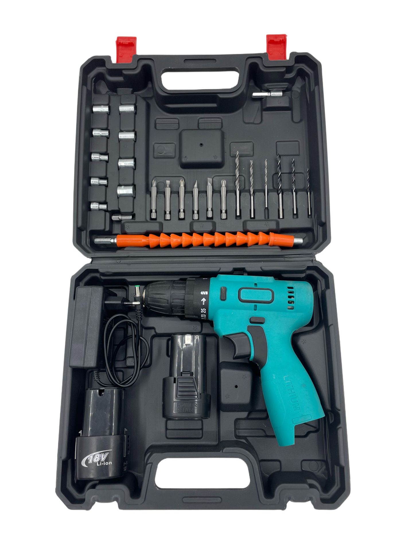 16.8v modelo privado 1 dos electricidad y un juego de carga negra y verde