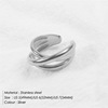 Fashionable ring, accessory stainless steel, wholesale