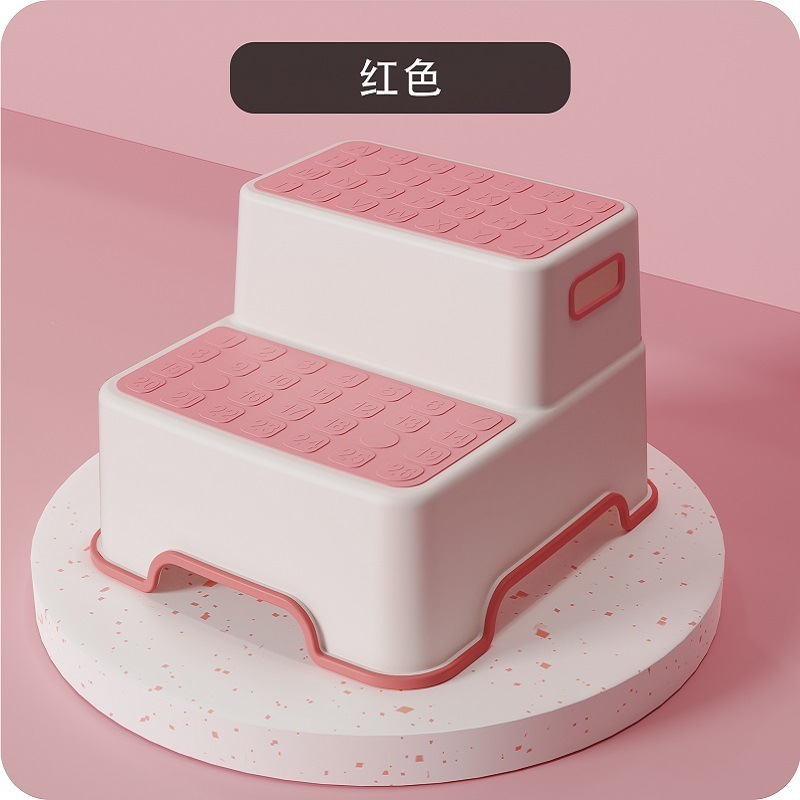 儿童洗漱台踩凳垫脚凳宝宝洗手台阶凳刷牙洗脸阶梯马桶脚踏踩脚凳|undefined
