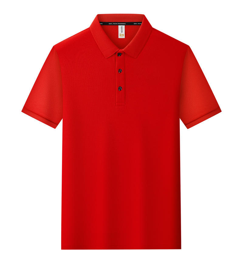 Suministro transfronterizo de comercio exterior para Europa y América, polos de gran tamaño para hombre, absorbentes del sudor, con logotipo impreso personalizado.