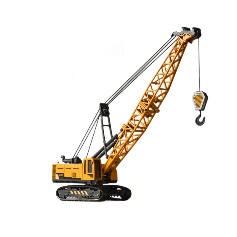 合金クレーンのおもちゃの車の子供のトラックのクレーンの大きいタワーのクレーンのシミュレーションの模型の男の子の赤ちゃんの益智の工事の車