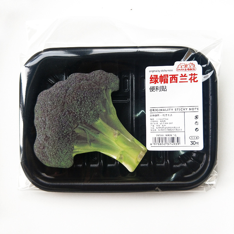 创意食物冰箱贴留言装饰贴即时粘记事留言n次贴素材趣味便利贴纸|undefined