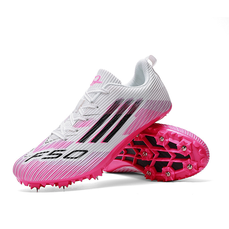 2025 zapatos de fútbol nuevos zapatos de atletismo de moda transfronteriza para hombres y mujeres jóvenes estudiantes competencia de hierba transfronteriza