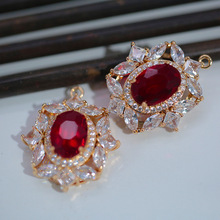 �͹��p���L�U�յ�����ʯ26*32mm�~����diy�朒���Ʒ���