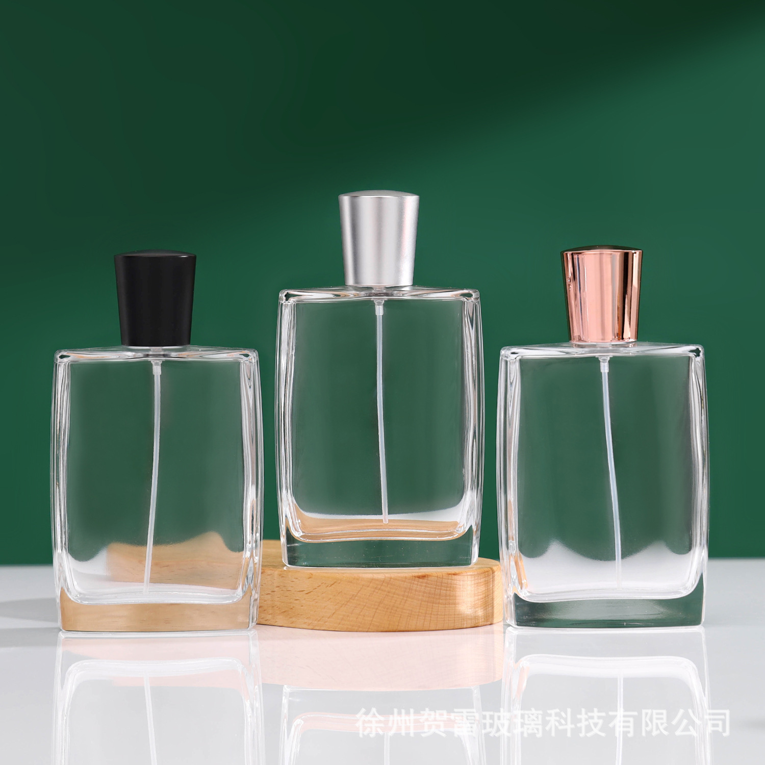 喷雾瓶透明裸瓶玻璃香水瓶卡口扁平香水分装瓶化妆品分装香水瓶子