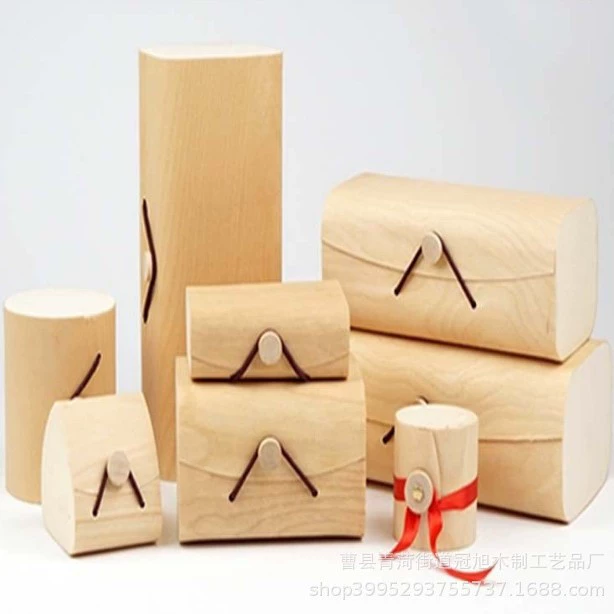 Коробка из березовой коры для упаковки футболок, свадебных подарков, кондитерских изделий, браслетов, очков, чашек, с гравировкой, подарочная коробка