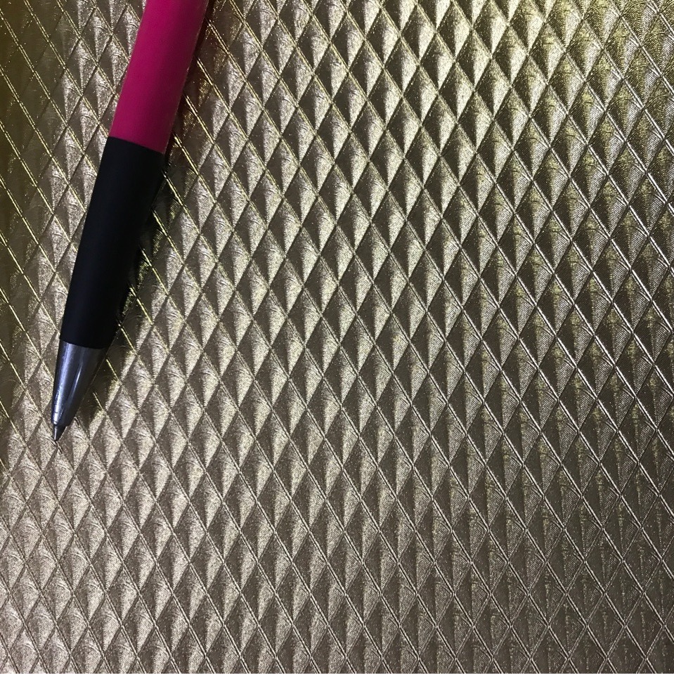 几何图案冲孔仿超纤革 打孔皮革 户外运动用品专用包装皮革