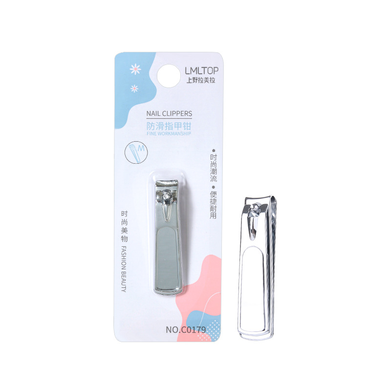 LMLTOP moda cortaúñas de acero inoxidable cortaúñas herramientas de manicura al por mayor C0179