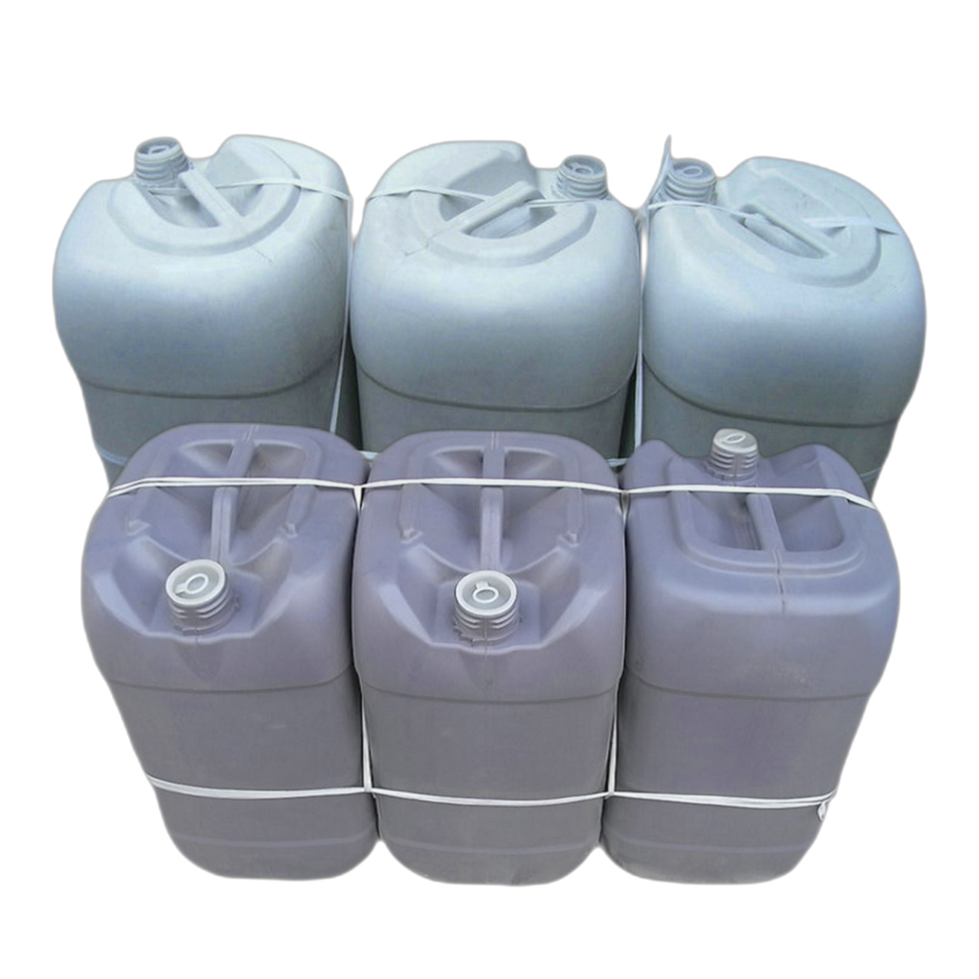 灰色化工桶闭口堆码桶密封塑料桶20kg消毒液桶25升食品级油桶