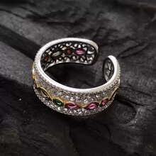 �m͢�Ĳʺ猚ʯ��ָŮС���OӋ�_�ڿ��{��ָȦ����Ʒ�߼���ָ�h