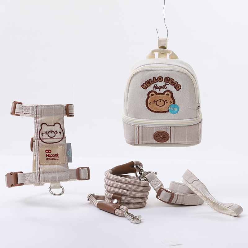 HOOPET Cuerda de tracción para perros Cuerda P Cuerda para pasear perros Todo en uno Gato Anti-liberación a prueba de explosiones Cadena p Cadena de tracción para perros Cuerda para perros