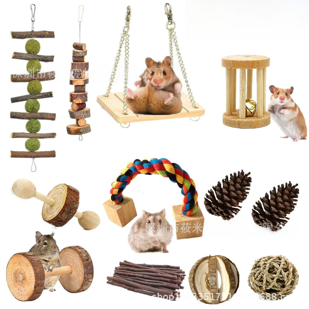 Деревянная игрушка, кролик, набор, Amazon