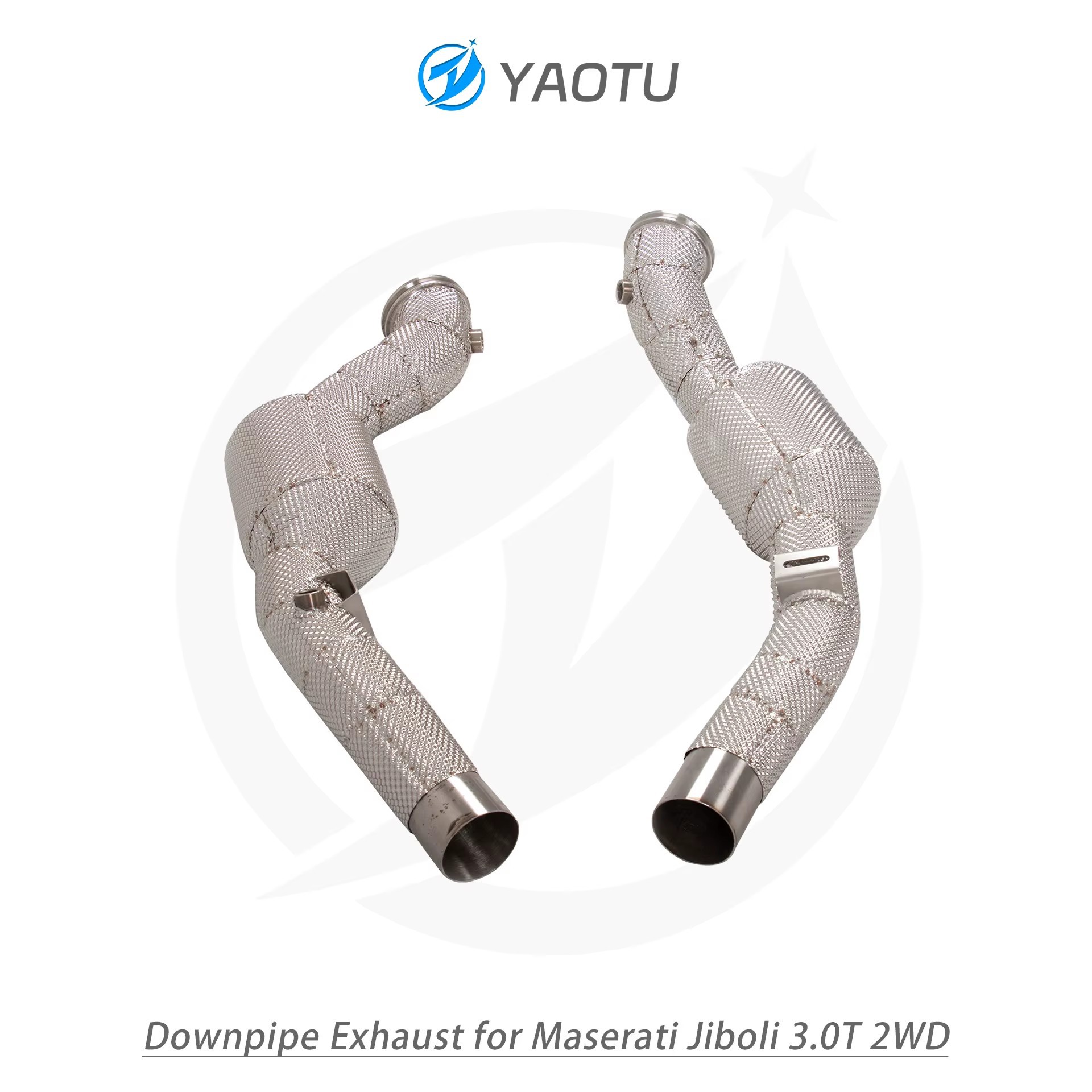 Suitable for Maserati Ghibli 3.0T high-performance exhaust pipe with catalytic converter