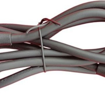 Cable de alimentación, adecuado para ollas a presión, computadoras y copiadoras; cable de extensión de tres enchufes de codo de 45 grados image 1