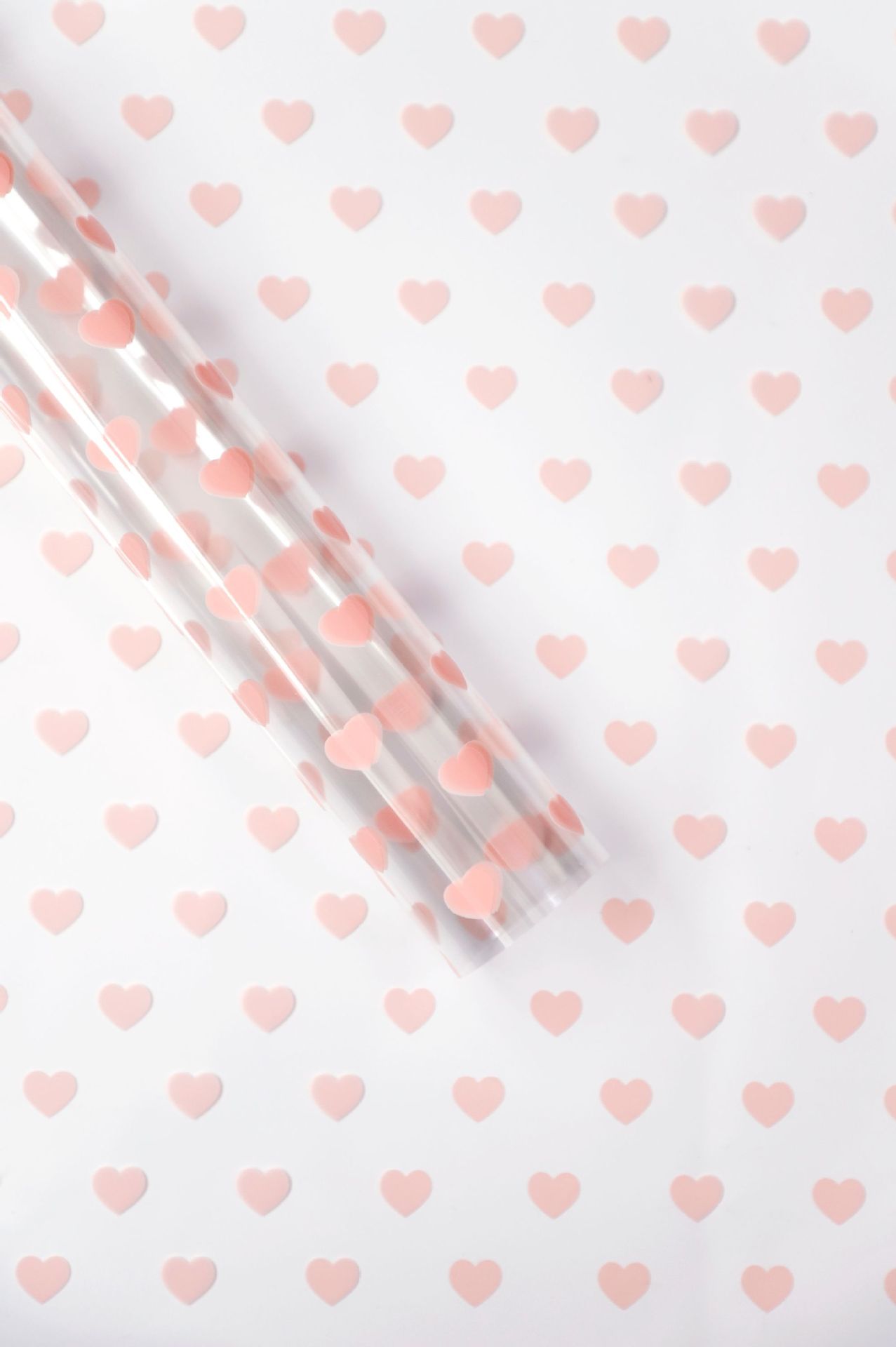 Color brillante y amoroso ramo OPP embalaje transparente florista embalaje impermeable papel ramo