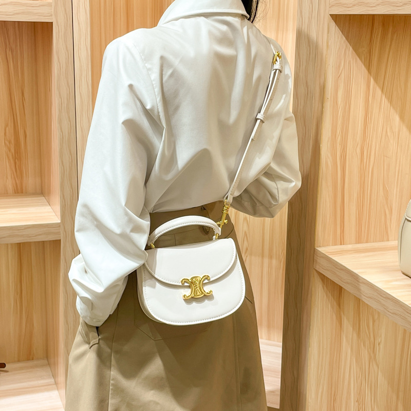 クロスボーダーbag本革ハンディサドルバッグレディース205新作ファッション春夏小衆高級感シングルショルダーカバン|undefined
