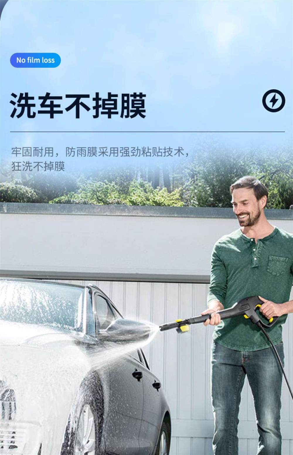 Car Rearview Mirror Rain-Proof Film, Reversing Mirror, Car Window Waterproof Film, Rain-Proof Gadget for Car Mirrors in Rainy Days