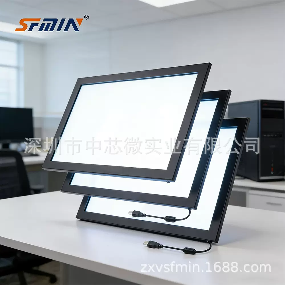 32 寸多点触控嵌入式触摸屏 抗光防水 快递柜 / 社区 / 办公楼