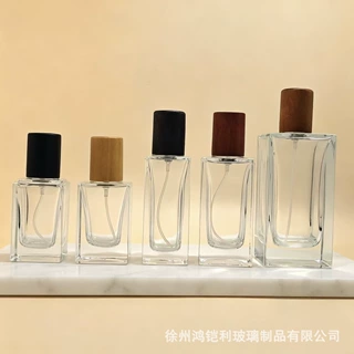 加工定制玻璃香水瓶化妆品包材按压细喷雾瓶透明玻璃分装空瓶子