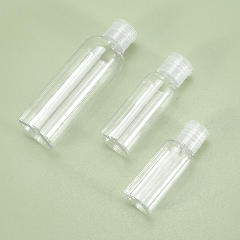 Exprimir botella hidratante botella de spray loción cosméticos viajes sub-botella pequeño estilo botella vacía botella de plástico transparente Flip