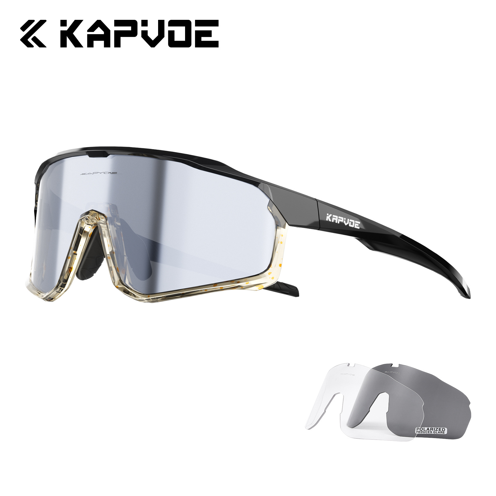 Gafas de Ciclismo con Montura Desmontable de TR90, a Prueba de Viento y Arena, para Deportes al Aire Libre