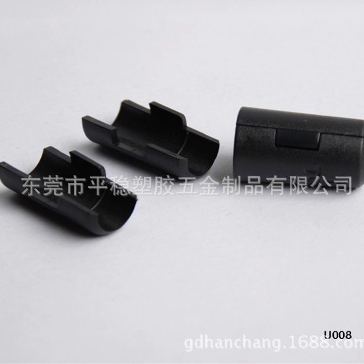 供应4分塑料竹节管夹片 竹节管连接件塑料管夹竹节管关节