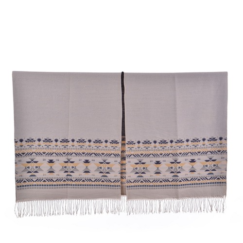 New women's cashmere slit shawl Yunnan warm photo camping bohemian tassel shawl cloak wholesale