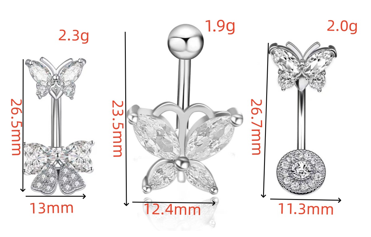 Pointed titanium steel lip stud product view