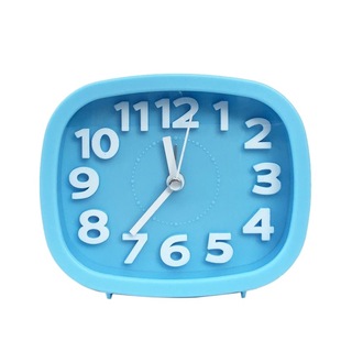 Factory wholesale new candy color stereo digital mute alarm clock fashion creative children student alarm clock gift