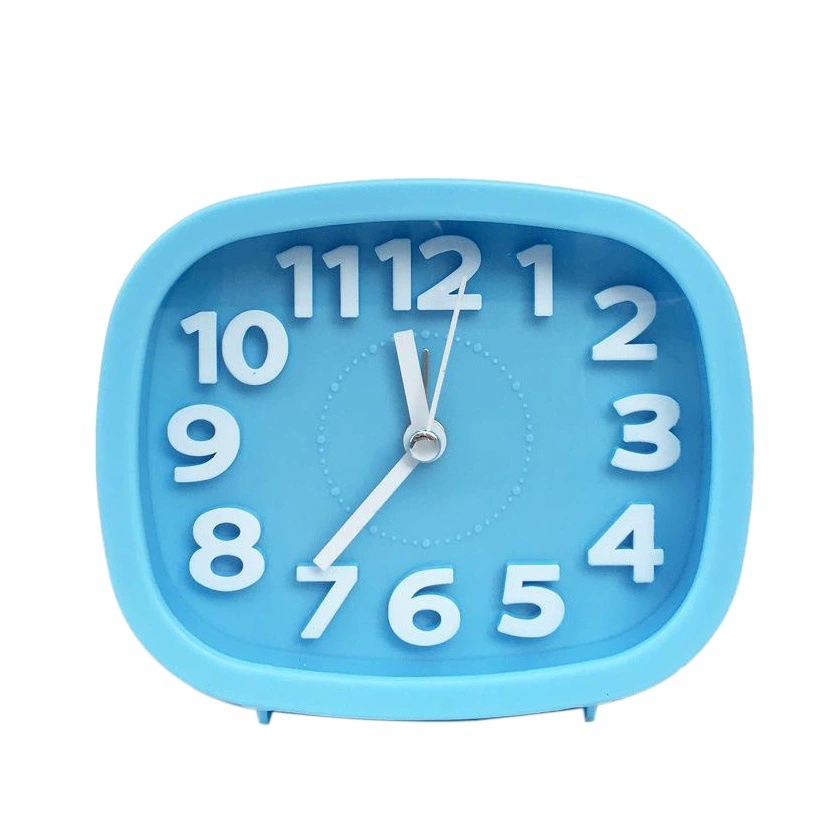 Фабрика Оптовая Новый конфеты цвет стерео цифровой беззвучный Будильник Мода Творческие дети студент будильник подарок