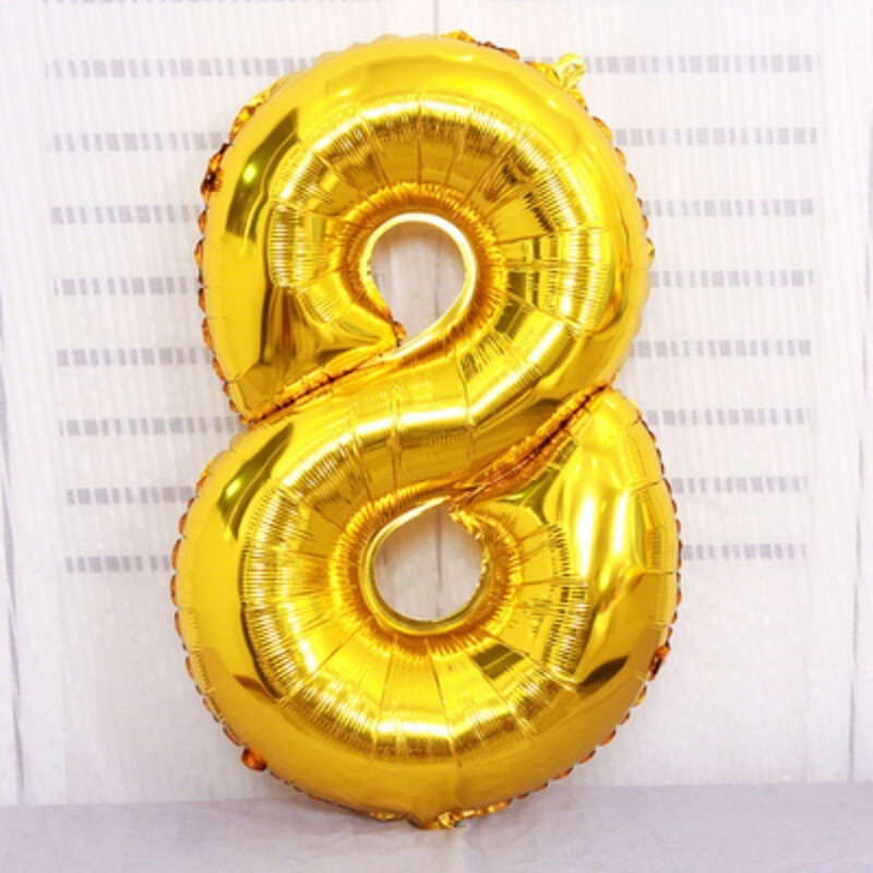 32inch デジタルバルーン Lサイズ Mサイズ ローズゴールデン アルミフィルム 子供の誕生日パーティー 赤ちゃん 1歳アレンジメント|undefined