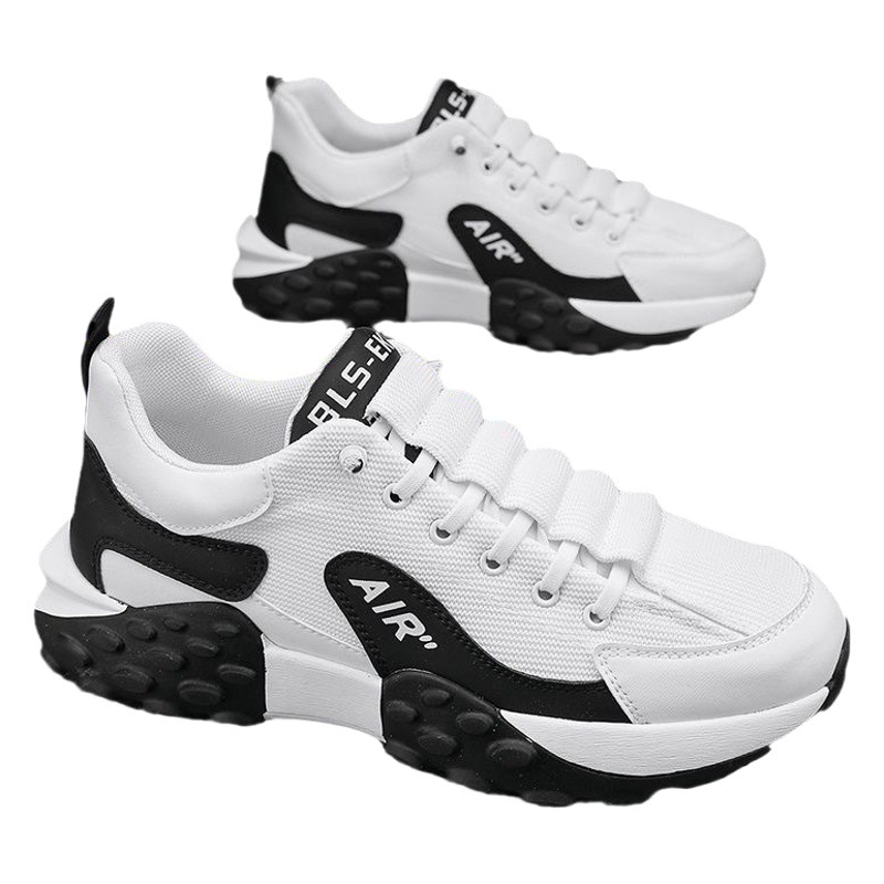 Zapatos de hombre 2023 nuevo verano suela gruesa aumento de la altura deportes correr argan Daddy zapatos de moda de los hombres de primavera y otoño zapatillas de deporte Casuales