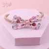 Children's elastic headband, hair accessory suitable for photo sessions with bow for princess, suitable for import, European style