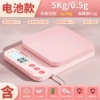 "Sakura Pink" battery model 5kg/0.5g (free tray + five great gifts)