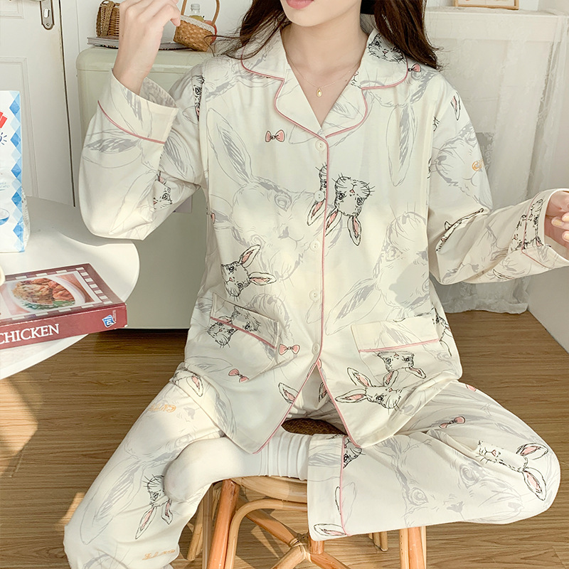 감금복, 여름 산후 순면, 카테고리 A 수유 산모 잠옷, 봄 여름 얇은 임신 산모 수유 세트