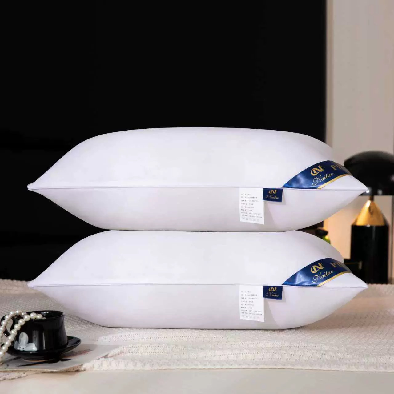 一个装五星级酒店宾馆民宿枕头护颈枕芯成人枕活动团购批发