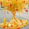 A set of new year decorations
