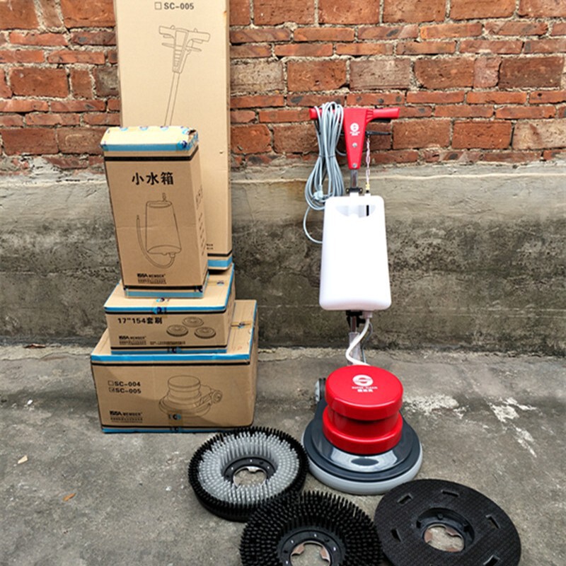 Super clean and bright SC005 multi-function floor brushing machine hotel floor carpet cleaning machine waxing polishing carpet washing machine
