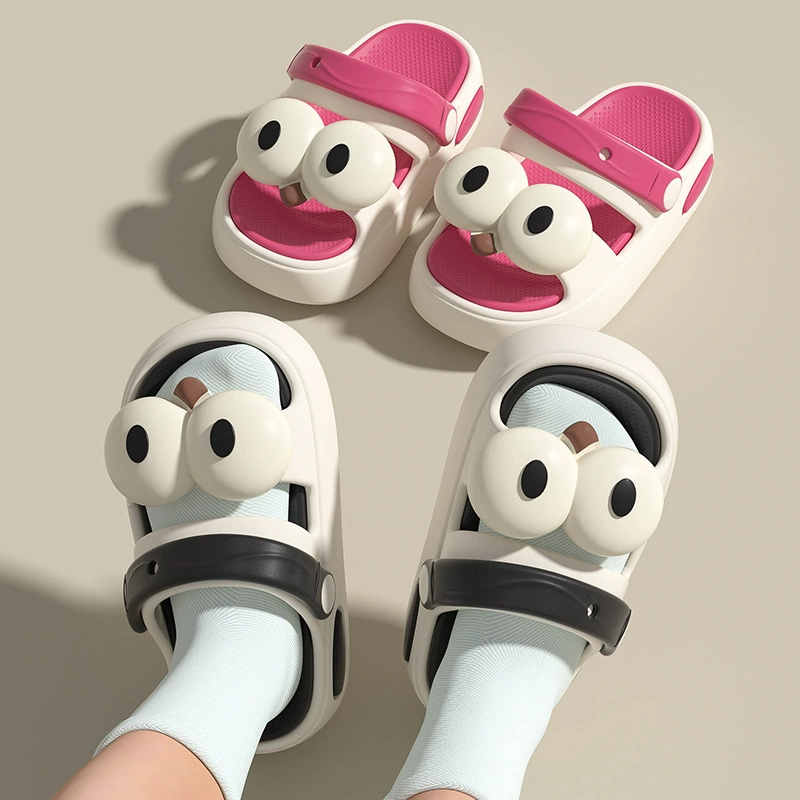 Детские холодные тапочки Летний мультфильм милые мальчики и девочки носят нескользящие детские детские тапочки внутри и снаружи
