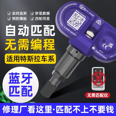 Tesla's Dedicated Tire Pressure Monitor with Built-In Sensor Model3Modely/S/X Car Tire Monitor