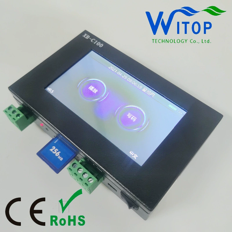 XB-C100 кодер DMX512 Владение, код Writing, код тестовой программы, сенсорный экран, яркость регулируется