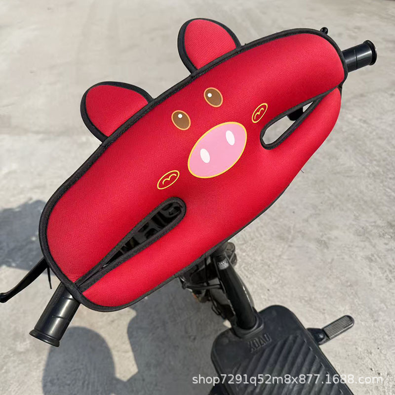 Electric Scooter Motorcycle Child Seat Anti-Collision Headrest Anti-Collision Cushion for Electric Bikes and Strollers