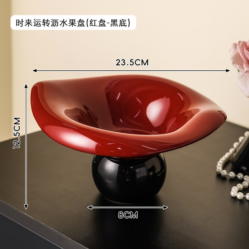 時来運果物トレイ、高価値フルーツバスケット、家庭用キャンディディスプレイトレイ、ドライフルーツトレイ、新築祝いギフト卸売|undefined