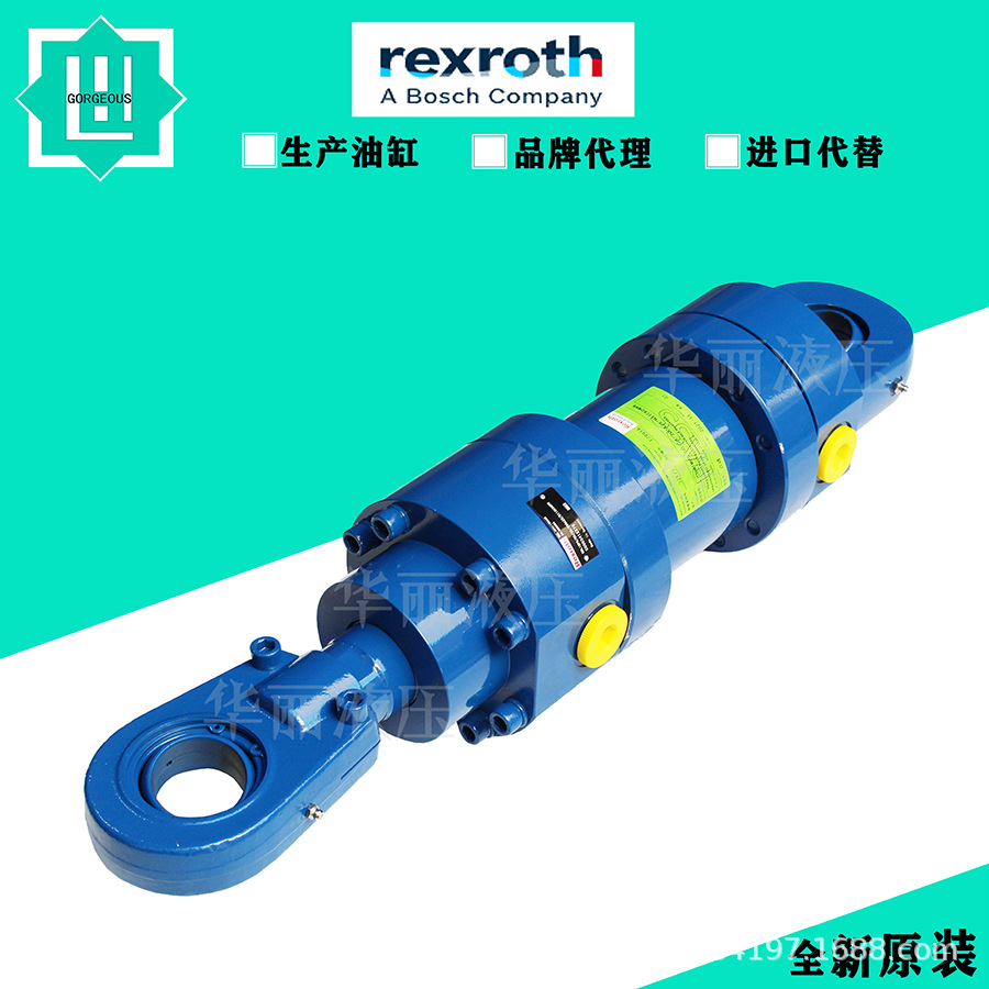 德国力士乐REXROTH 油缸液压缸 CDH2MP5/100/70/00650A11/B1CFEM