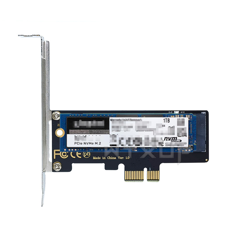 M.2 NVMe SSD to PCIe PCIe 4.0 X1 X4 X8 x16 High-Speed Expansion Adapter Card