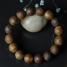 批发沉香手串天然佛珠手链念珠黄奇楠沉香木质文玩工艺品送礼