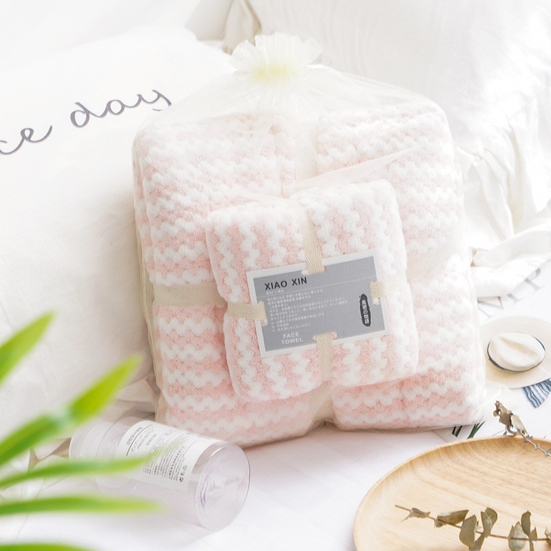 Pure cotton dry bath towel adult washcloths sponge